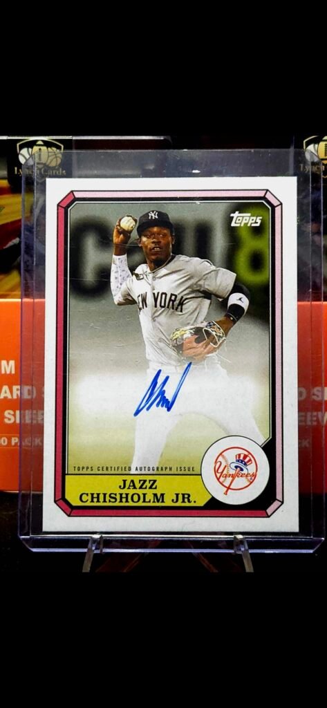 2025 Topps Archives Autograph: Jazz Chisholm Jr. 