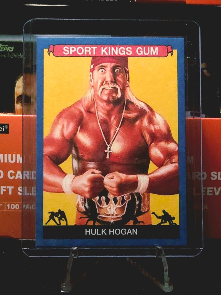 Hulk Hogan "Sports Kings" Gum Card